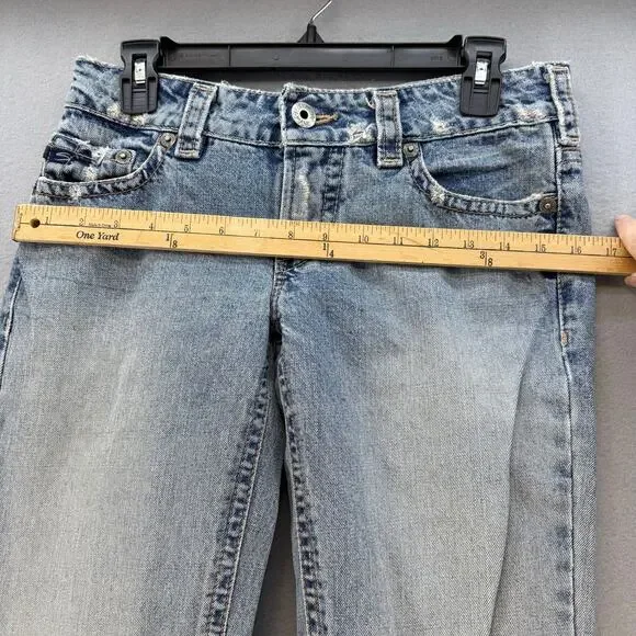 Silver Jeans Women's 28x33 (6) Light Blue Blaze Flare Vintage Preppy Normcore - Picture 12 of 15